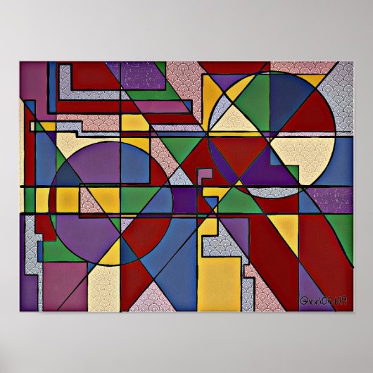 tijdwaarnemer poster (Voorkant)