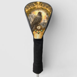 Tijdwaarnemer Raven – Gotische Klokwerken  Golfheadcover