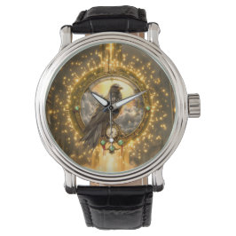 Tijdwaarnemer Raven – Gotische Klokwerken  Horloge