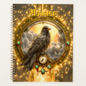 Tijdwaarnemer Raven – Gotische Klokwerken  Planner (Voorkant)