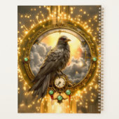 Tijdwaarnemer Raven – Gotische Klokwerken  Planner (Achterkant)