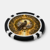 Tijdwaarnemer Raven – Gotische Klokwerken Poker Chips (Enkel)