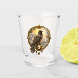 Tijdwaarnemer Raven – Gotische Klokwerken  Shot Glas