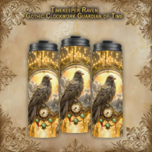 Tijdwaarnemer Raven – Gotische Klokwerken 