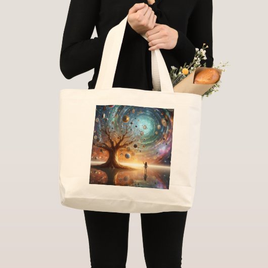 Tijdwachtterrein Grote Tote Bag (Voorkant (product))