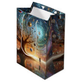 Tijdwachtterrein Medium Cadeauzakje (Voorkant Gekanteld)