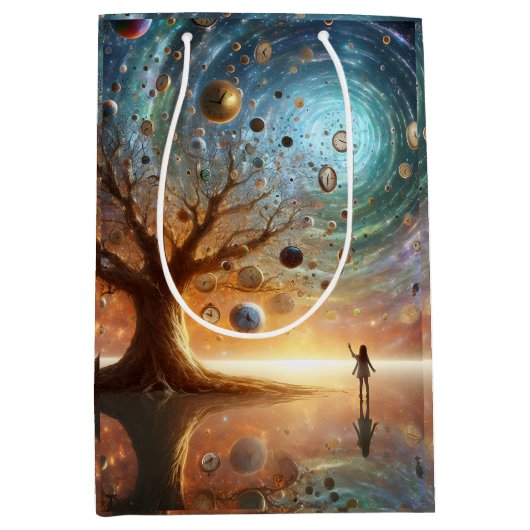 Tijdwachtterrein Medium Cadeauzakje (Voorkant)