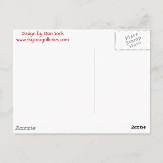 TIJDZIN BRIEFKAART (Achterkant)