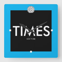 TIJDZIN VIERKANTE KLOK