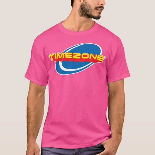 tijdzone t-shirt (Voorkant)