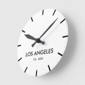Tijdzonegrensminimalisator Los Angeles California Ronde Klok (Hoek)