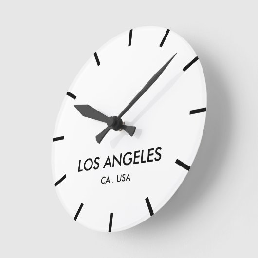 Tijdzonegrensminimalisator Los Angeles California Ronde Klok (Hoek)