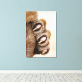 tijgelpoot canvas afdruk (Insitu (Houten vloer))