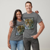 tijger1_dk.grijs/bgrd t-shirt (Unisex)