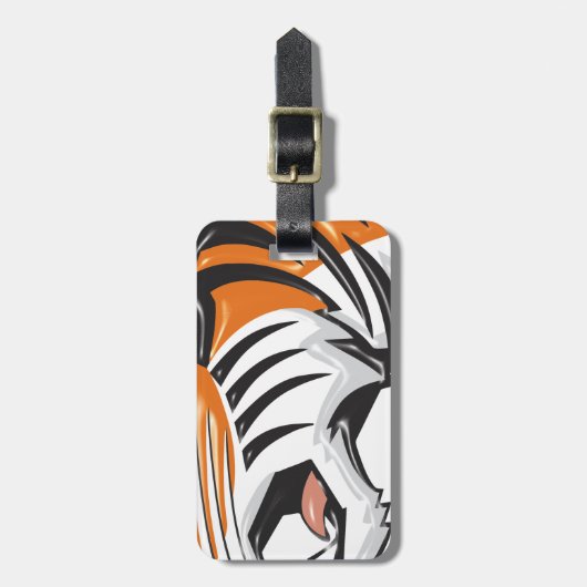 tijger3 bagagelabel (Voorkant verticaal)