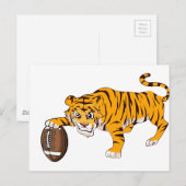 tijger4 briefkaart (Voorkant / Achterkant)