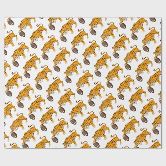 tijger4 cadeaupapier (Vlak)