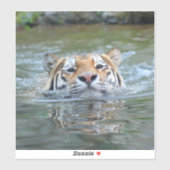 Tijger 028 sticker (Vel)
