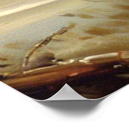 Tijger (11) Wilde kat Poster (Hoek)