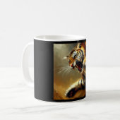 Tijger (12) Wilde kat Koffiemok (Voorkant links)