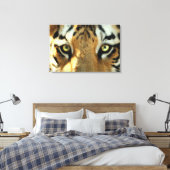Tijger 1 - Gewikkeld Canvas Afdruk (Insitu (Slaapkamer))