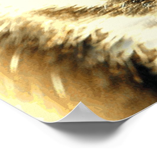 Tijger 1 - Poster (Hoek)