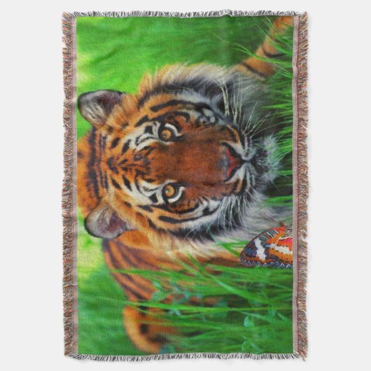 Tijger 1-schroefband deken (Voorkant Verticaal)