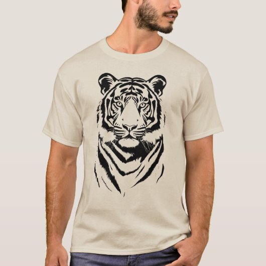 tijger 1 t-shirt (Voorkant)