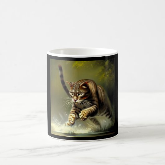 Tijger (1) Wilde kat Koffiemok (Center)