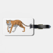 Tijger 2 bagagelabel (Achterkant horizontaal)