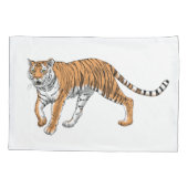 Tijger 2 kussensloop (Achterkant)