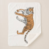 Tijger 2 sherpa deken (Voorkant)