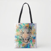 Tijger 3 wild dier tote bag (Voorkant)