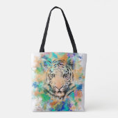 Tijger 3 wild dier tote bag (Achterkant)