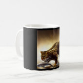 Tijger (3) Wilde kat Koffiemok (Voorkant links)