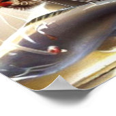 Tijger (3) Wilde kat Poster (Hoek)