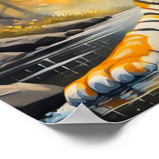 TIJGER 4 POSTER (Hoek)