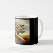 Tijger (7) Wilde kat Koffiemok (Voorkant rechts)