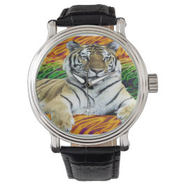 Tijger aangepaste horloges