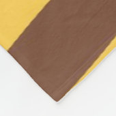 Tijger abstracte kunst fleece deken (Hoek)