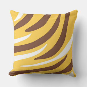 Tijger abstracte kunst kussen