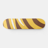 Tijger abstracte kunst persoonlijk skateboard (Horizontaal)