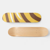 Tijger abstracte kunst persoonlijk skateboard (Horizontaal)