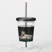 tijger acryl drinkbeker (Voorkant)