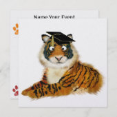 Tijger Afstuderen - SRF Kaart (Voorkant / Achterkant)