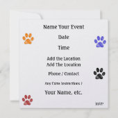 Tijger Afstuderen - SRF Kaart (Achterkant)