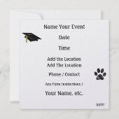 Tijger Afstuderen - SRF Kaart (Achterkant)