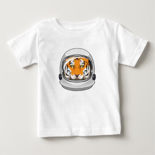 Tijger als astronaut met Helmet (Voorkant)