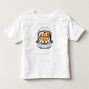 Tijger als astronaut met Helmet Kinder Shirts