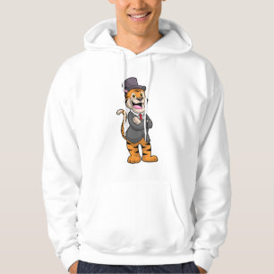 Tijger als gom met jasje en Pet Hoodie